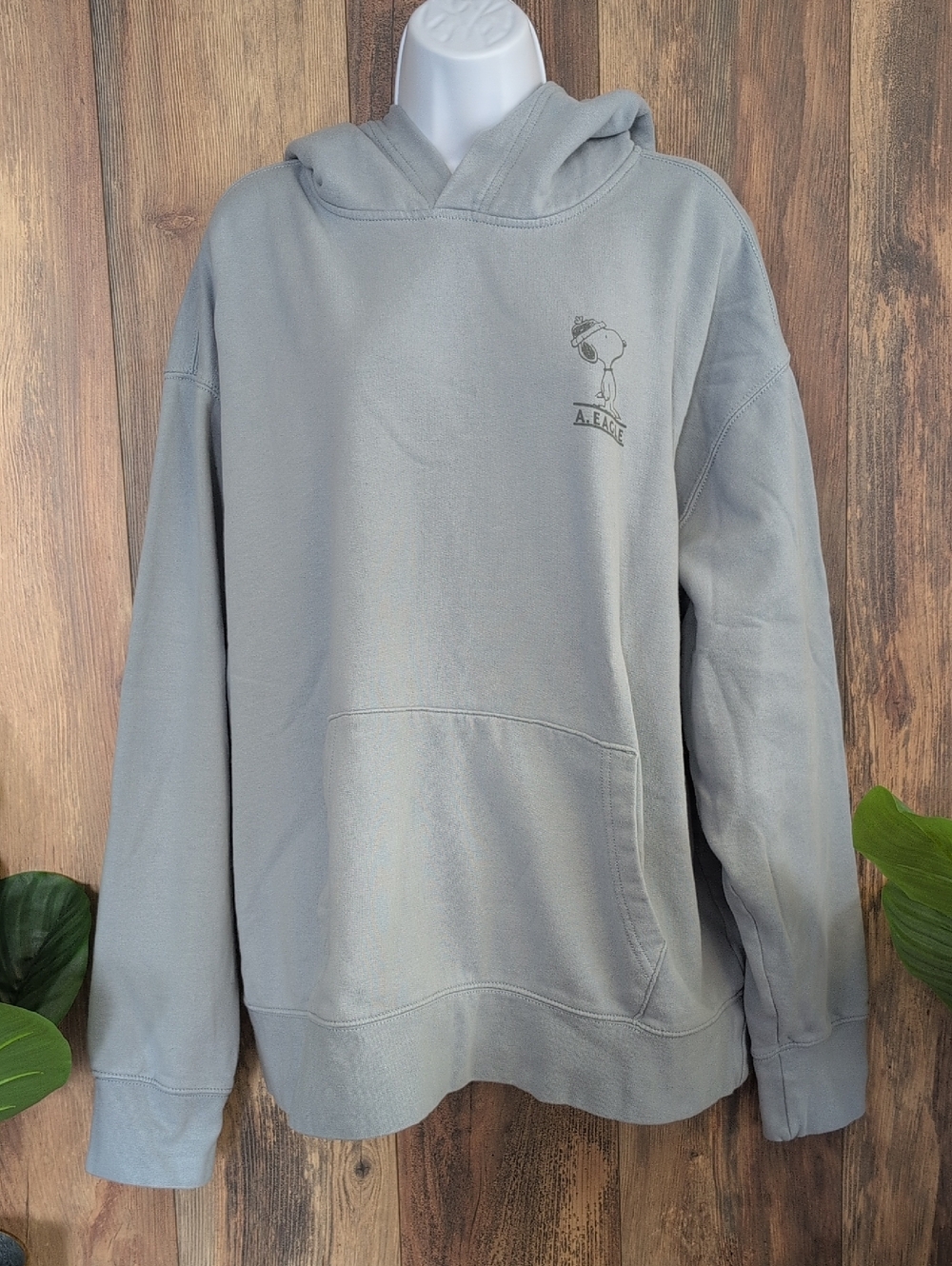 American Eagle Peanuts Snoopy Men's Hoodie XL Tall    W325